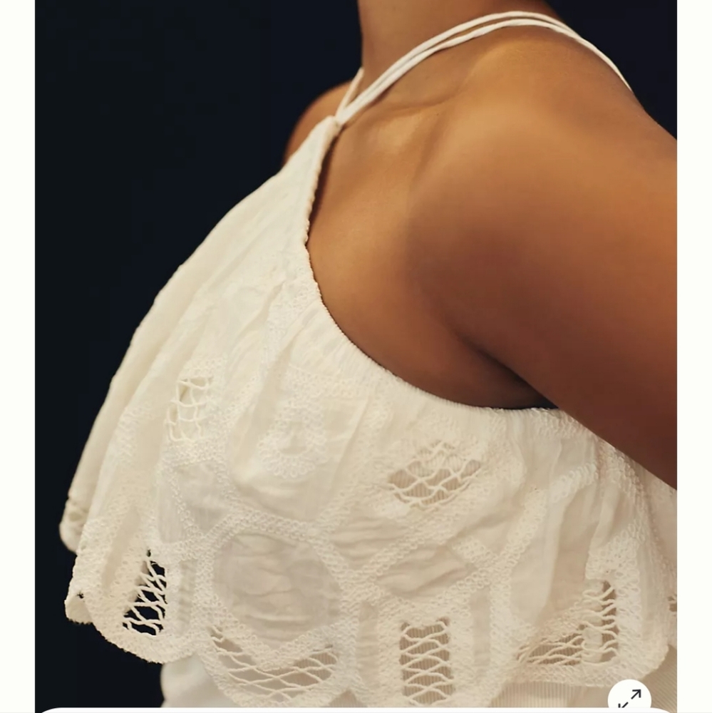 Anthropologie Ruffle Tank - Picture 3 of 8